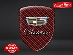 Cadillac Adesivo Cupola Superiori Lusso Emblemi Cupola